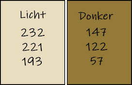 Kleuren les 155