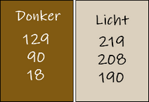 Kleuren les 164