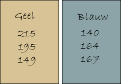 kleuren les 169