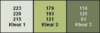 kleuren voor mijn lieve mama