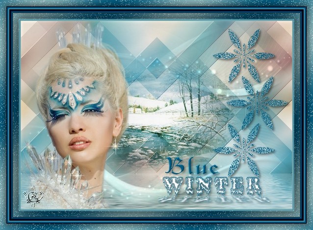 Blue winter