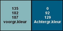 kleuren blue winter