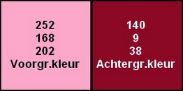 kleuren Bridjet