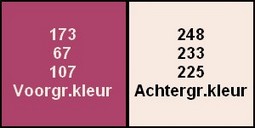 kleuren Elyse