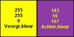 kleuren Esther